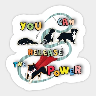 super dog Sticker